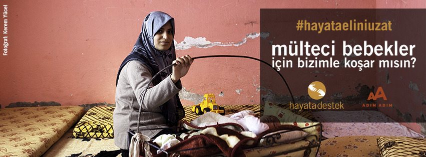 Hayata Destek Derneği Mülteci Bebekler İçin Koşuyor