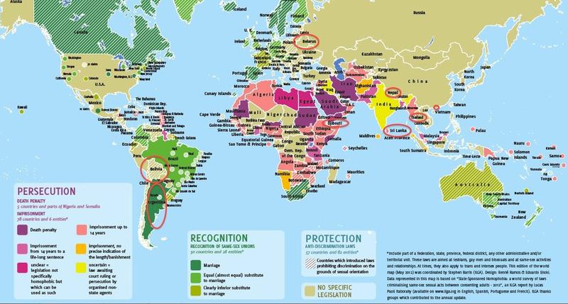LGBTQI BM Çalışanları için İnteraktif Haritalar