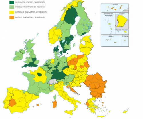 Avrupa’nın Bölge Bölge İnovasyon Haritası