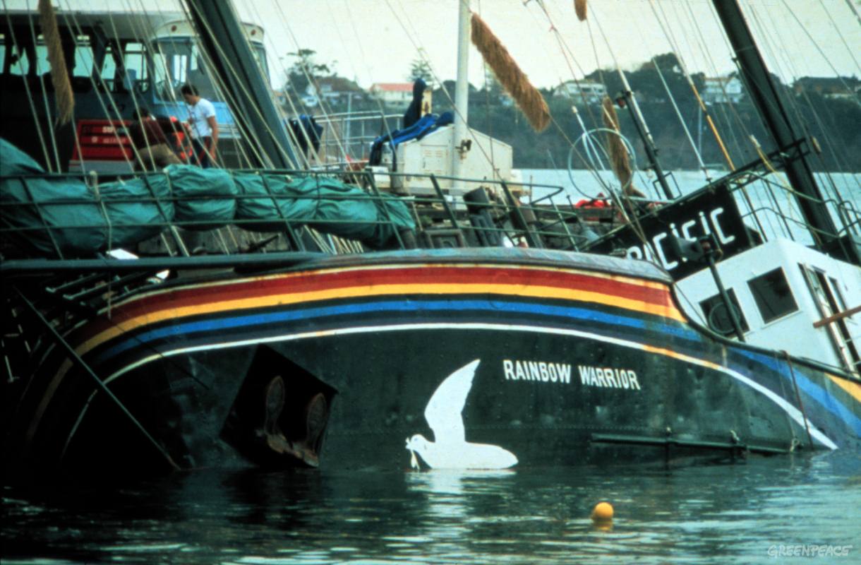 Greenpeace’in Efsane Gemisi Rainbow Warrior Türkiye’de