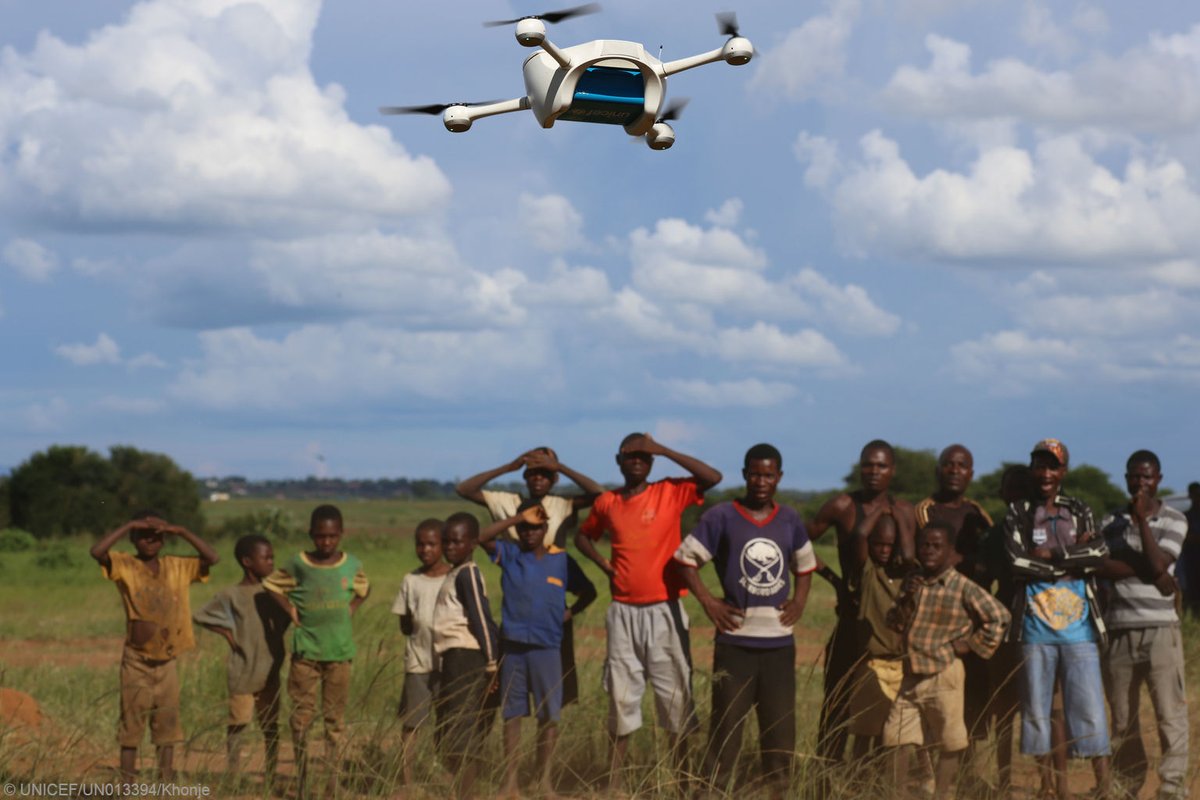 Malawi Afrika’nın İlk İnsani Yardım Drone Güzergahını Belirledi