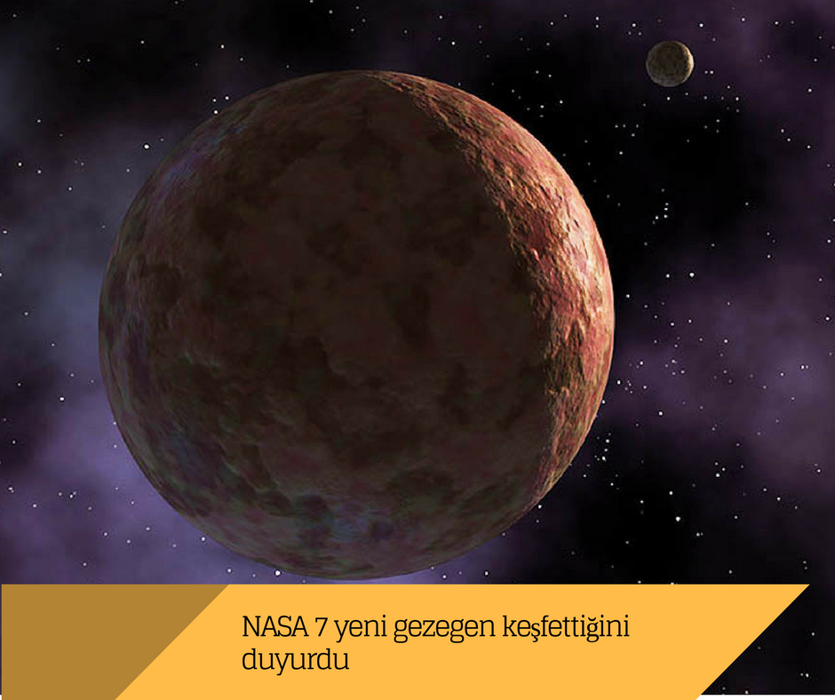 NASA 7 yeni gezegen keşfettiğini duyurdu