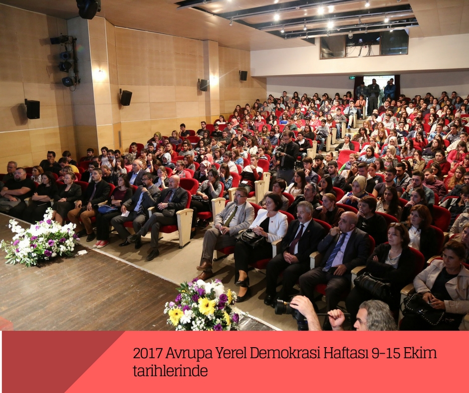 2017 Avrupa Yerel Demokrasi Haftası 9-15 Ekim tarihlerinde kutlanacak
