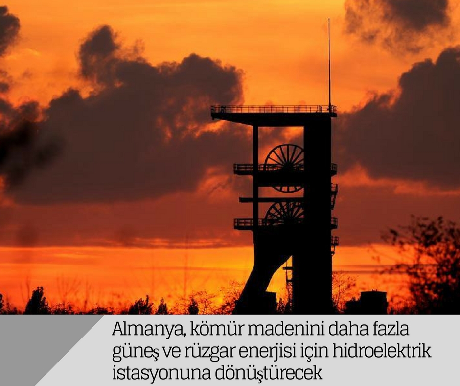 Almanya, kömür madenini daha fazla güneş ve rüzgar enerjisi için hidroelektrik istasyonuna dönüştürecek