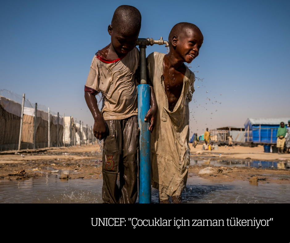 UNICEF: “Çocuklar için zaman tükeniyor”