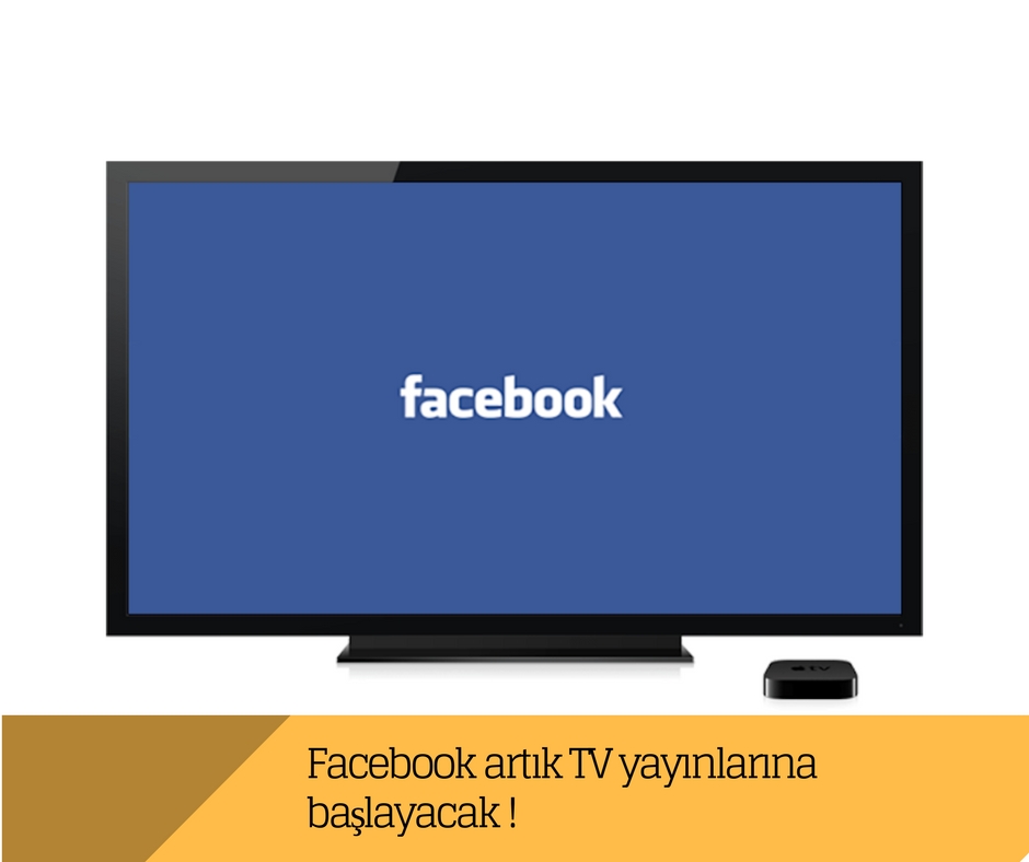 Facebook artık TV yayınlarına başlayacak !