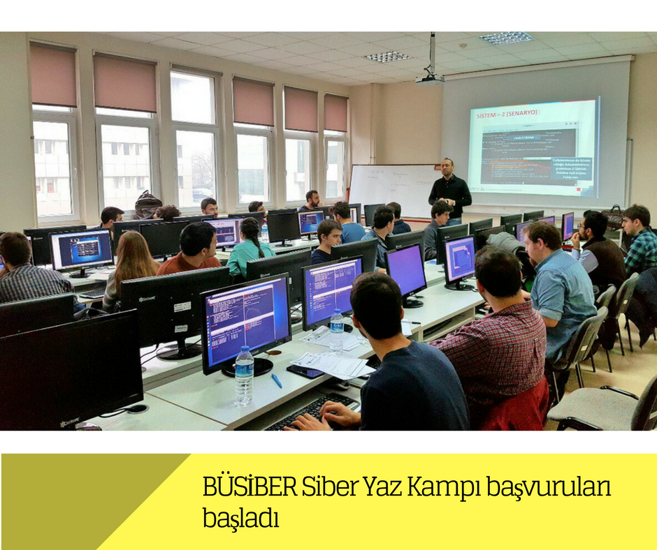 BÜSİBER Siber Yaz Kampı başvuruları başladı