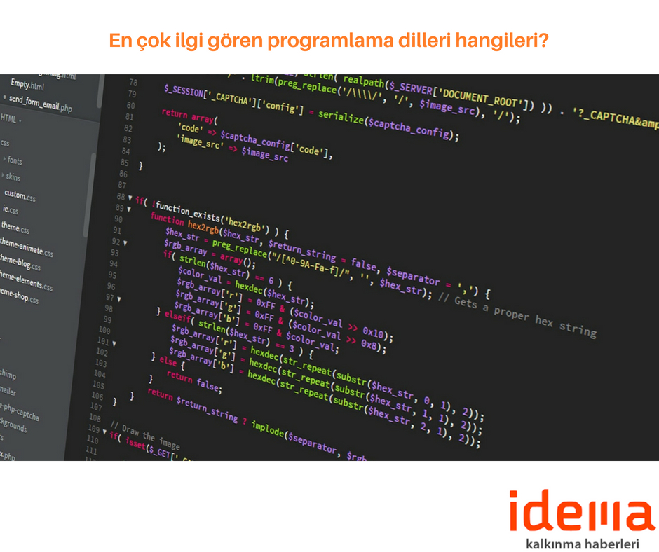 En çok ilgi gören programlama dilleri hangileri?
