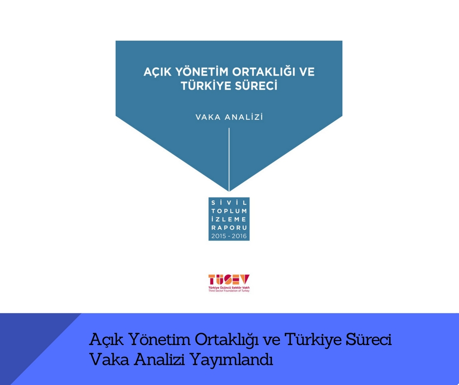 Açık Yönetim Ortaklığı ve Türkiye Süreci Vaka Analizi Yayımlandı