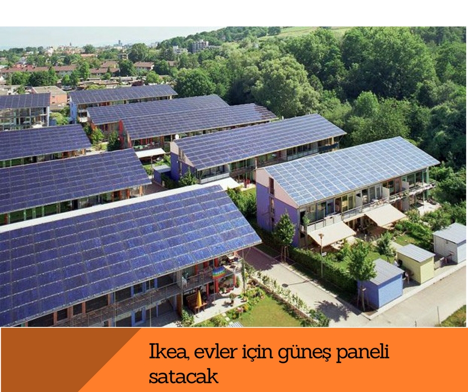 Ikea, evler için güneş paneli satacak