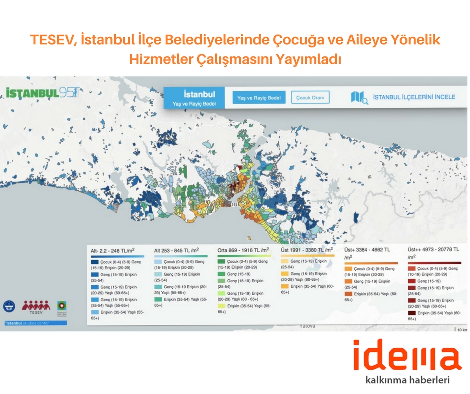 TESEV, İstanbul İlçe Belediyelerinde Çocuğa ve Aileye Yönelik Hizmetler Çalışmasını Yayımladı