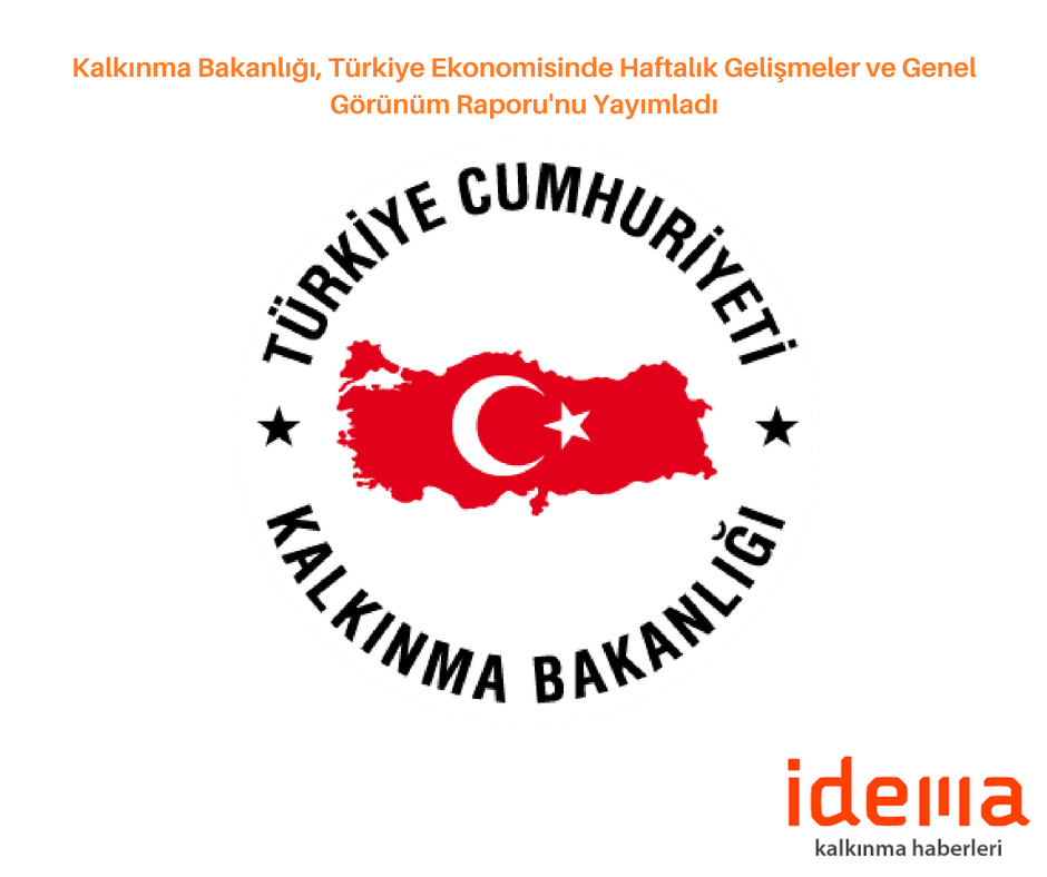 Kalkınma Bakanlığı, Türkiye Ekonomisinde Haftalık Gelişmeler ve Genel Görünüm Raporu’nu Yayımladı