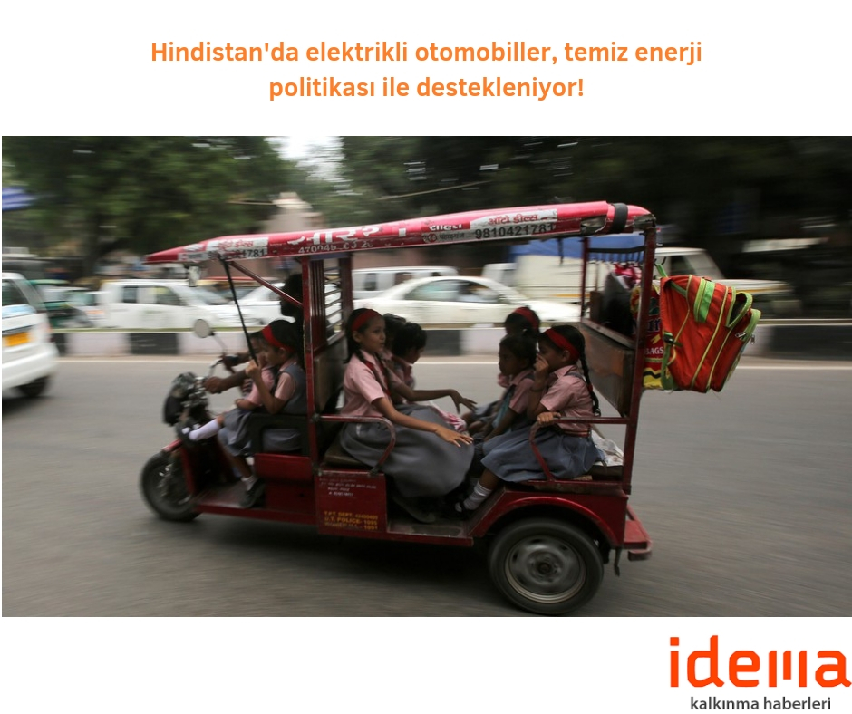 Hindistan’da elektrikli otomobiller, temiz enerji politikası ile destekleniyor!
