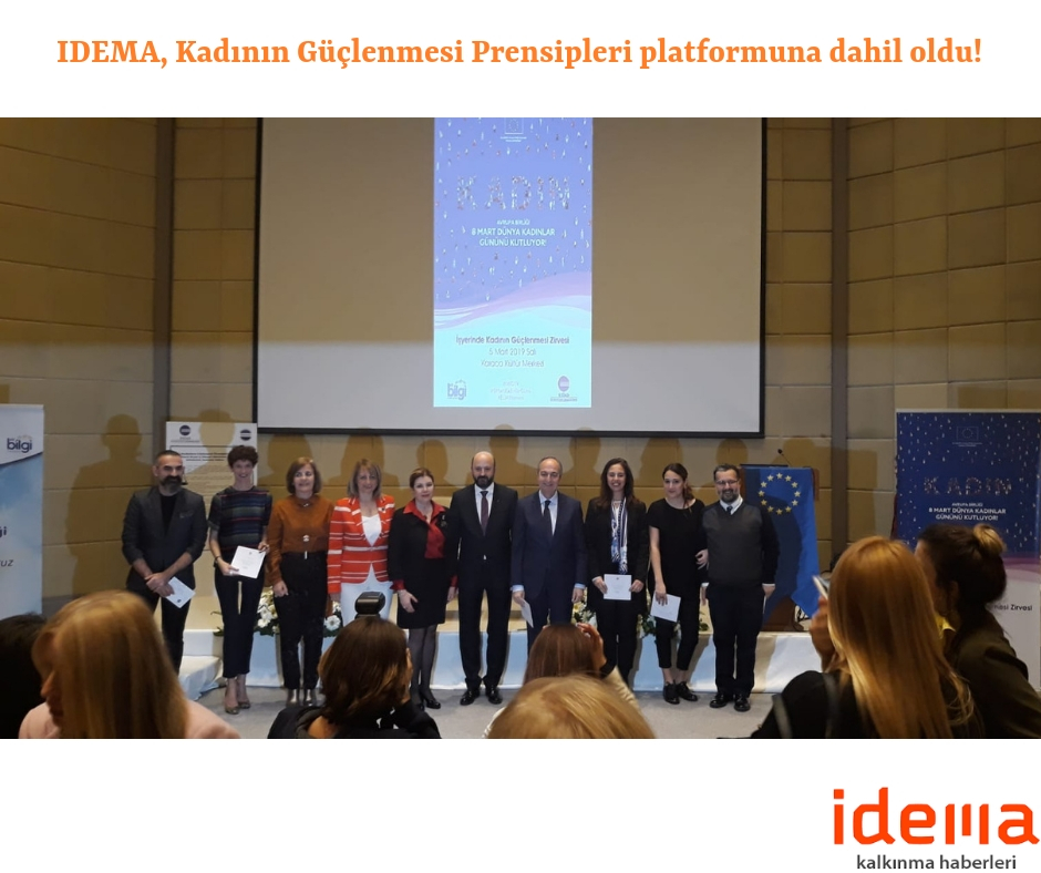 IDEMA, Kadının Güçlenmesi Prensipleri Platformu’na katıldı!