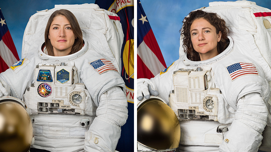 NASA, tamamı kadınlardan oluşan ilk uzay yürüyüşünü gerçekleştirdi!