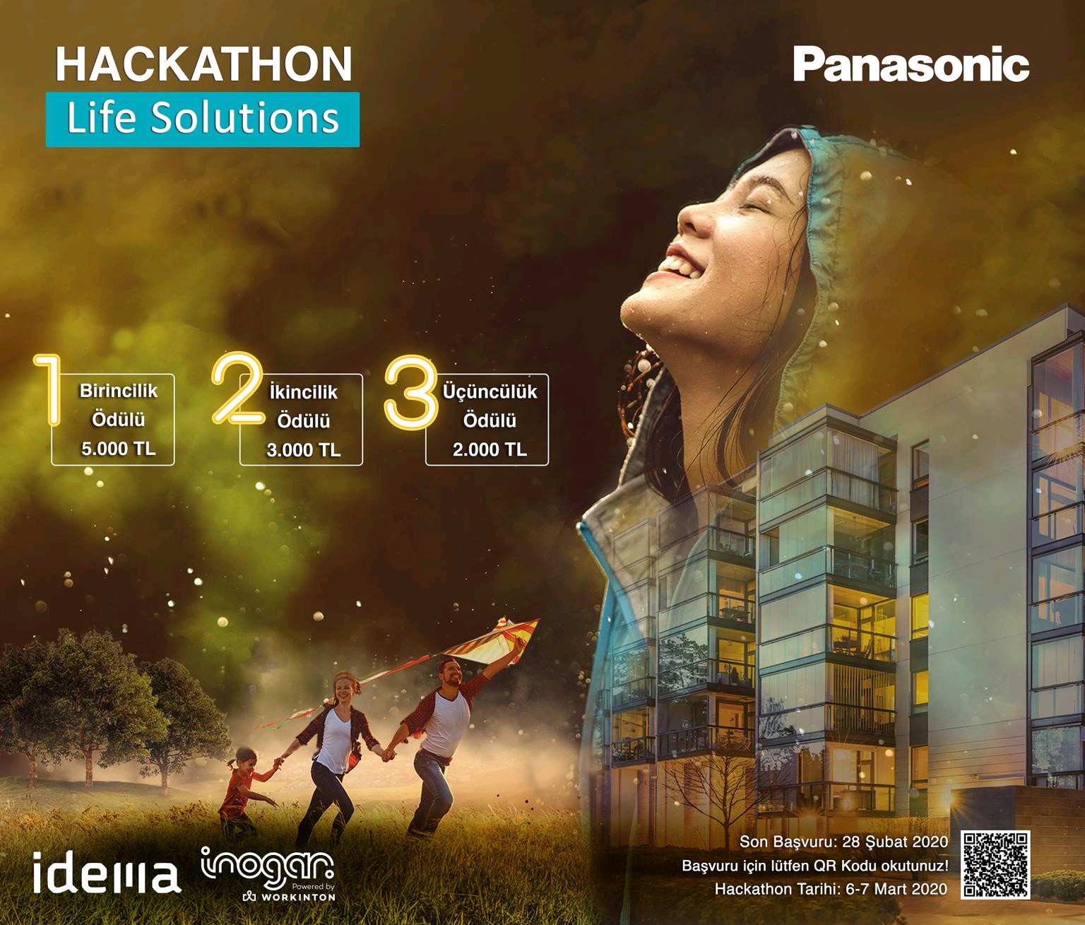 Panasonic Life Solutions Türkiye Hackathon’u Başvuruları Uzatıldı!