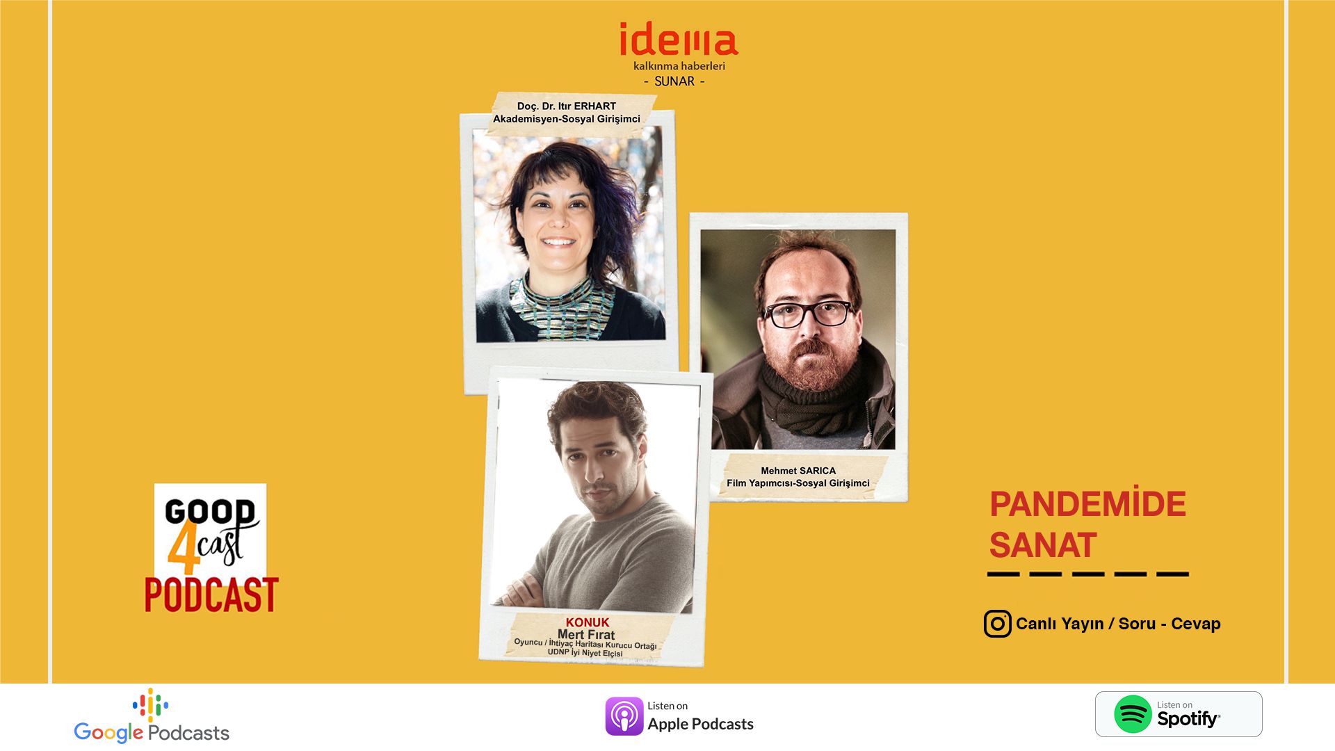 Good4Cast Onuncu Program ile Yayında: “Pandemide Sanat”
