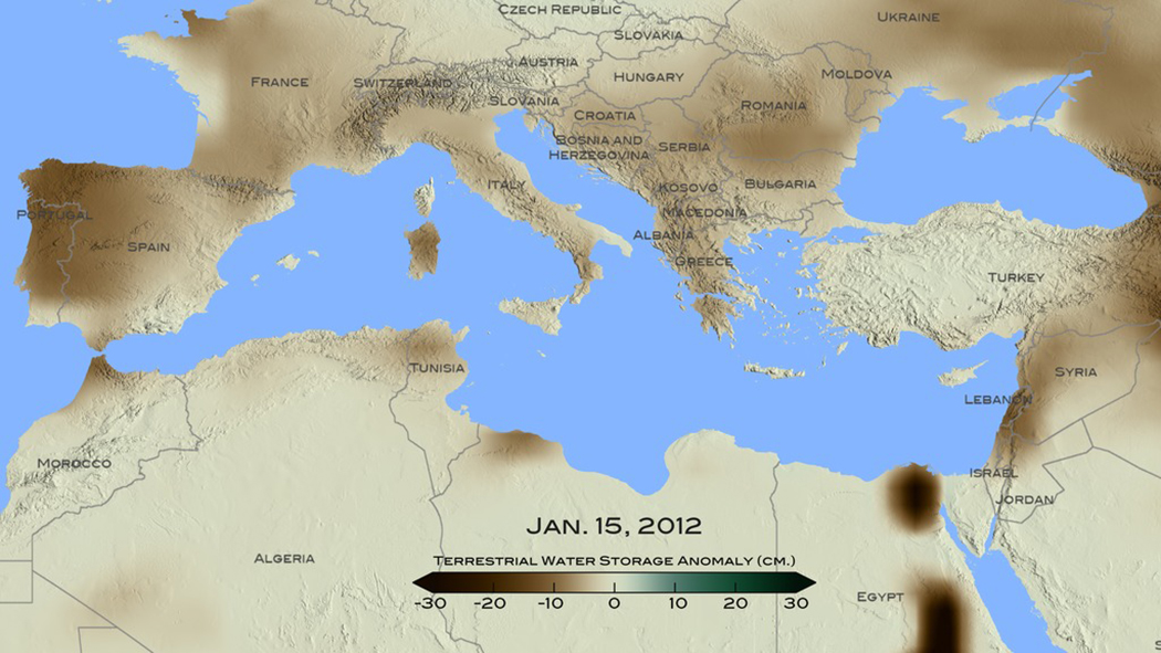 NASA: “Doğu Akdeniz 900 Yılın En Kurak Dönemini Yaşıyor.”