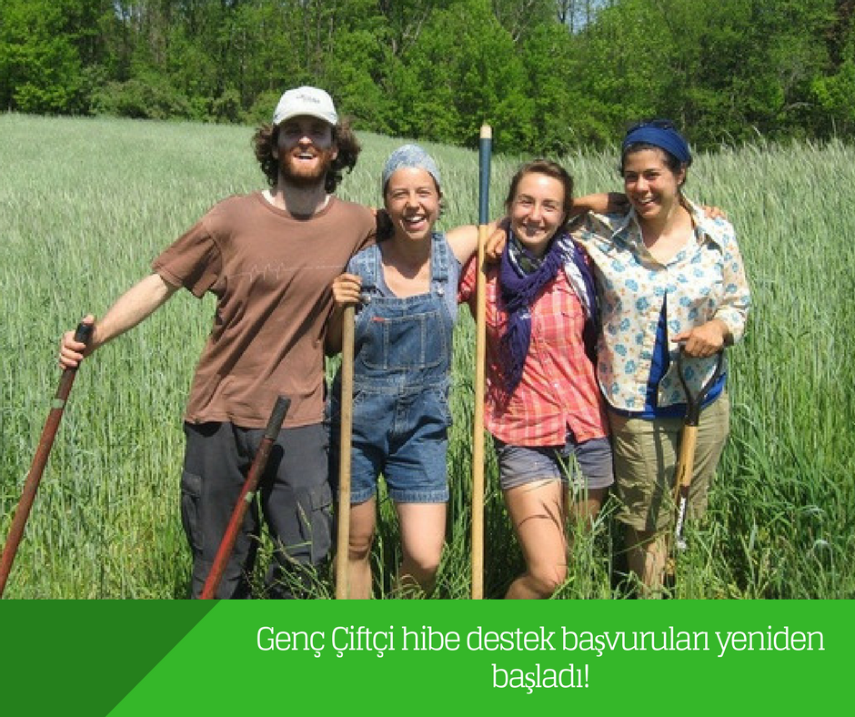 Genç Çiftçi hibe destek başvuruları yeniden başladı!