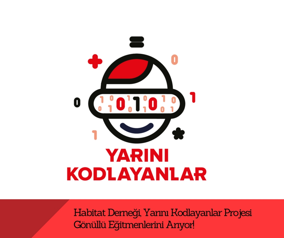 Habitat Derneği, Yarını Kodlayanlar Projesi için gönüllü eğitmenlerini arıyor!