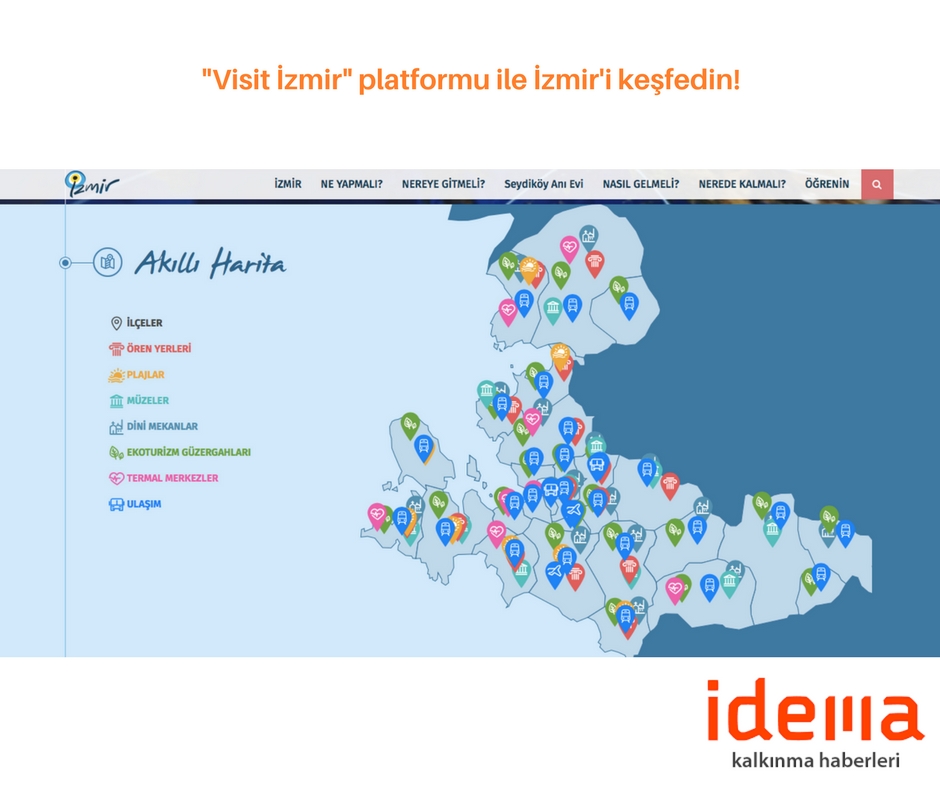 “Visit İzmir” platformu ile İzmir’i keşfedin!