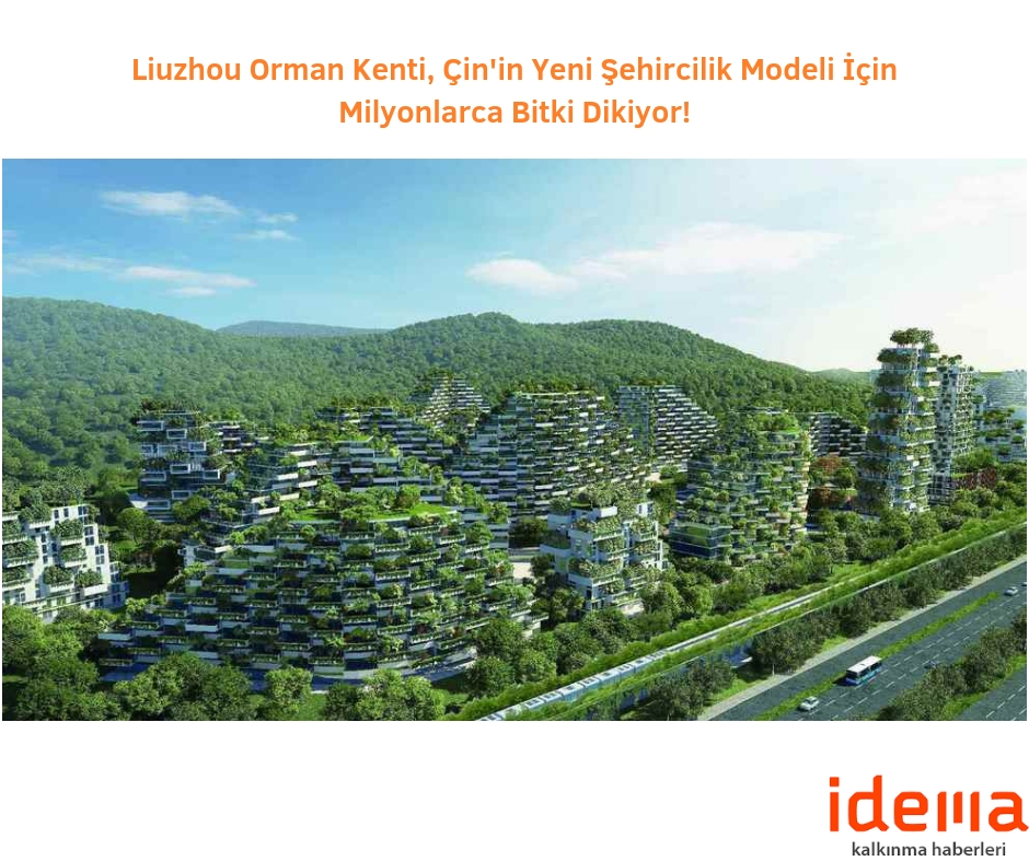 Liuzhou Orman Kenti, Çin’in Yeni Şehircilik Modeli İçin Milyonlarca Bitki Dikiyor!