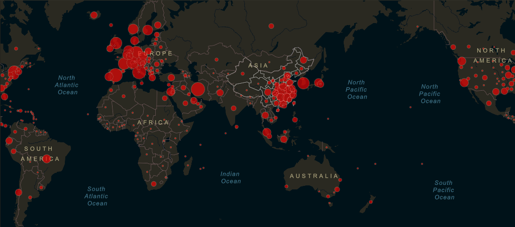 Koronavirüs haritasına Türk imzası!