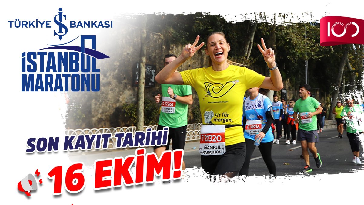 Cumhuriyet’in 100. yılında İstanbul Maratonu, ‘Yüzyılın Koşusu’ temasıyla koşulacak